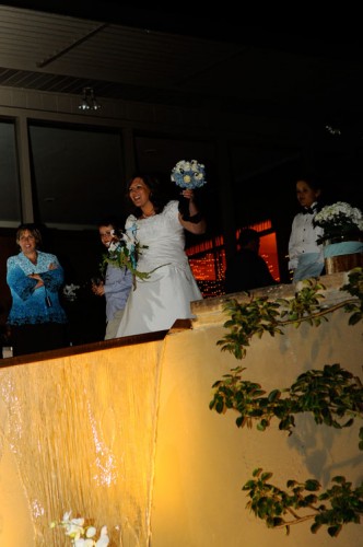 Throwing the Bouquet!